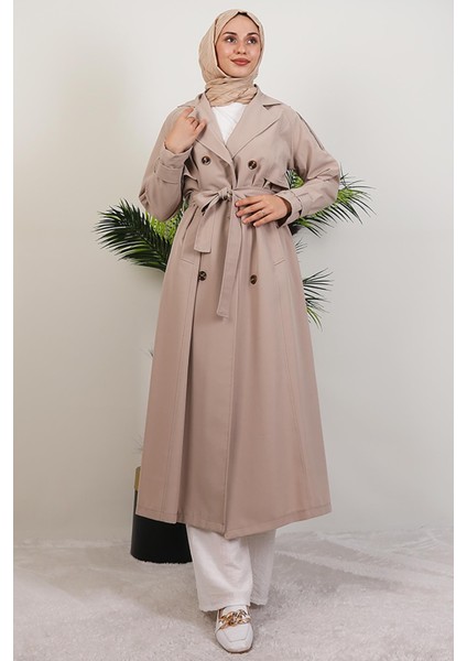 Pamira Trençkot Bej