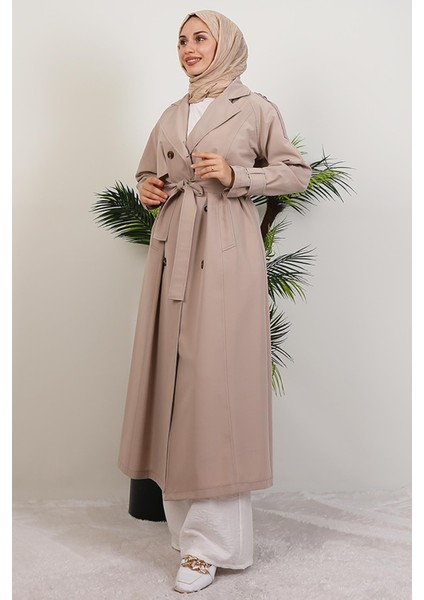 Pamira Trençkot Bej modelleri