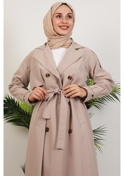 Pamira Trençkot Bej indirimleri