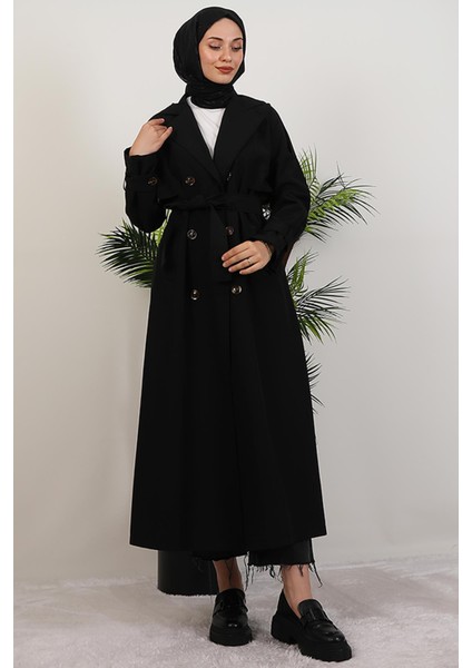 Pamira Trençkot Siyah fiyatları