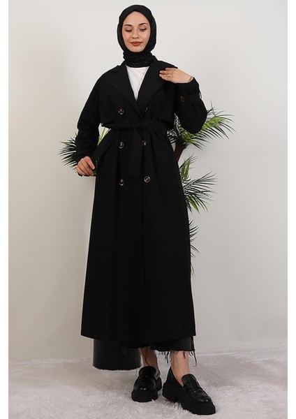 Pamira Trençkot Siyah fırsatları