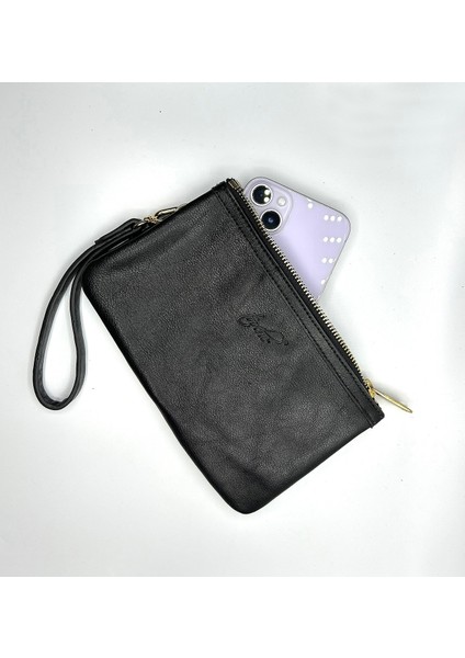 Maia Siyah Hakiki Deri Bölmeli Kadın El Çantası, Kadın Mini Çanta indirimleri