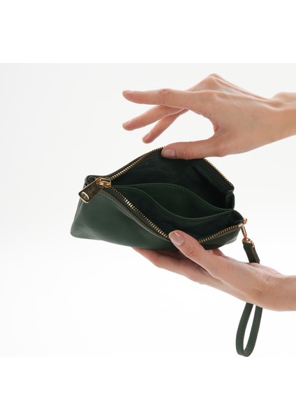 Maia Siyah Hakiki Deri Bölmeli Kadın El Çantası, Kadın Mini Çanta modelleri