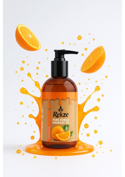 Yenilir Doğal Portakal Aromalı Masaj Yağı - Kokulu Yenilir, 3'lü Paket (3X120 Ml) modelleri