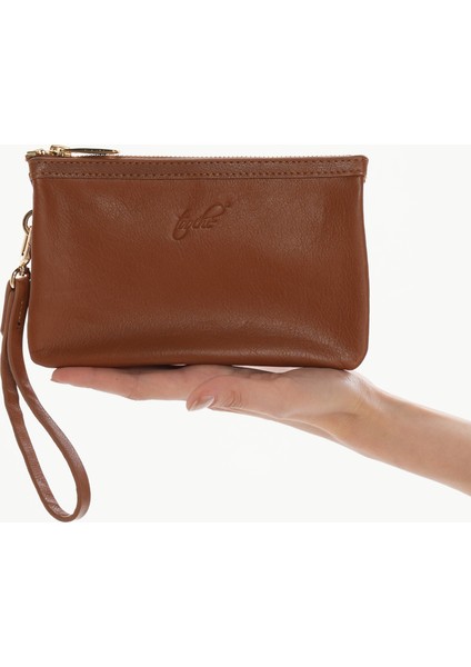 Maia Siyah Hakiki Deri Bölmeli Kadın El Çantası, Kadın Mini Çanta