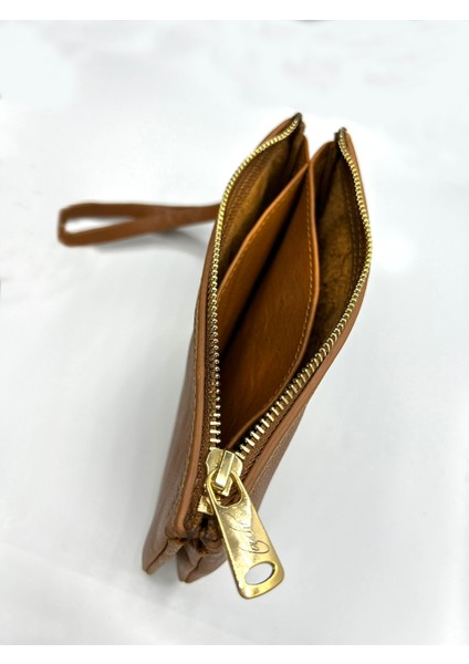 Maia Siyah Hakiki Deri Bölmeli Kadın El Çantası, Kadın Mini Çanta