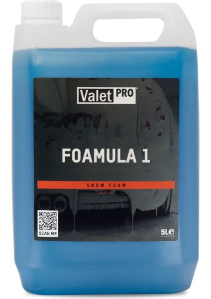 Valet Pro Foamula 1 Ph Nötr Yıkama Köpüğü 5lt