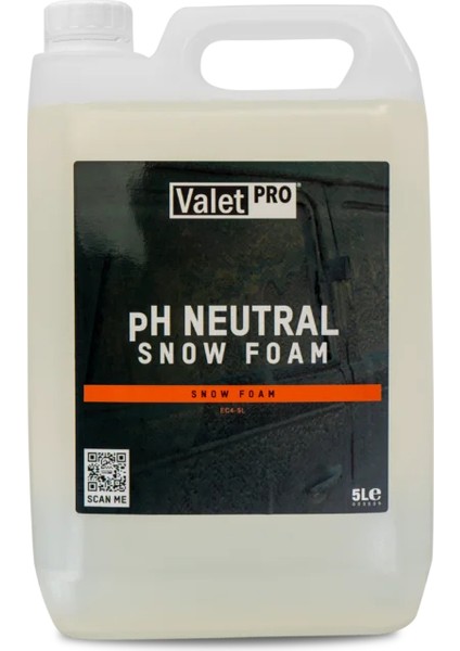 Valet Pro Ph Neutral Snow Foam - Yıkama Köpüğü 5lt.