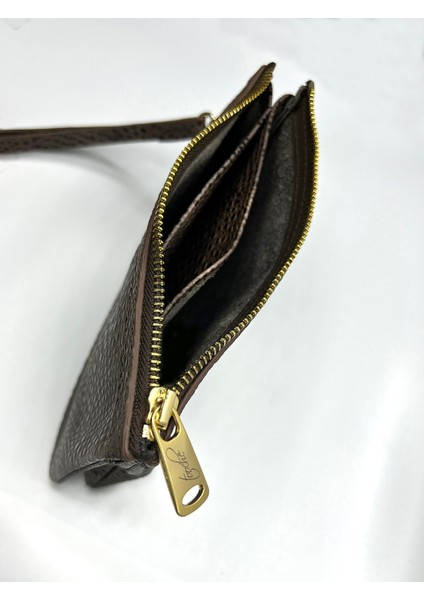 Maia Siyah Hakiki Deri Bölmeli Kadın El Çantası, Kadın Mini Çanta