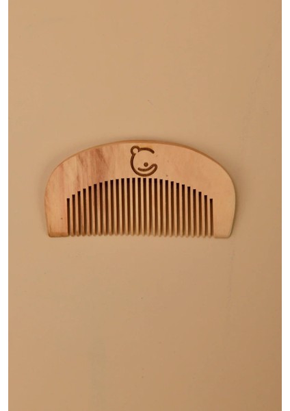 Doğal Keçi Kılı Bebek Saç Fırçası, Bebek Konak Tarağı, 2'li Set modelleri