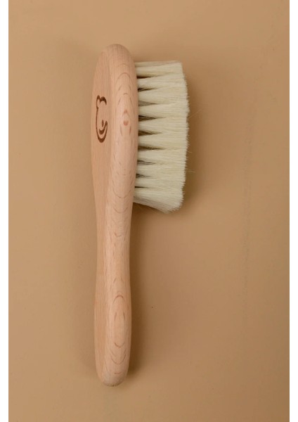 Doğal Keçi Kılı Bebek Saç Fırçası, Bebek Konak Tarağı, 2'li Set fırsatları