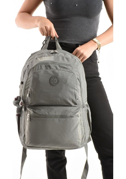 Ultra Hafif Sırt Çantası Okul Seyahat Unisex Gri Model : 571 1C modelleri