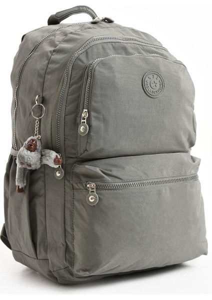 Ultra Hafif Sırt Çantası Okul Seyahat Unisex Gri Model : 571 1C fırsatları