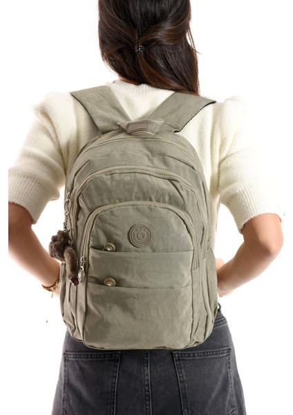 Ultra Hafif Orta Boy Sırt Çantası Vizon (Model: 571-4C) modelleri