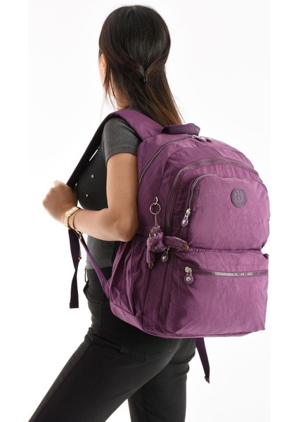 Ultra Hafif Sırt Çantası Okul Seyahat Unisex Mor Model : 571 1C fiyatları