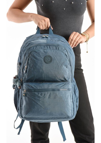 Ultra Hafif Sırt Çantası Okul Seyahat Unisex Mavi Model : 571 1C modelleri