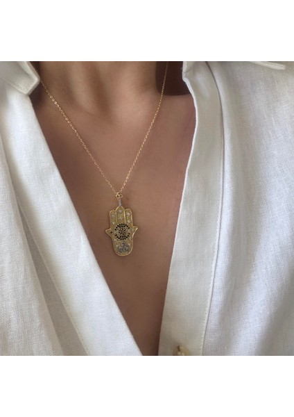 Çelik Fatma Ana Eli Kolye