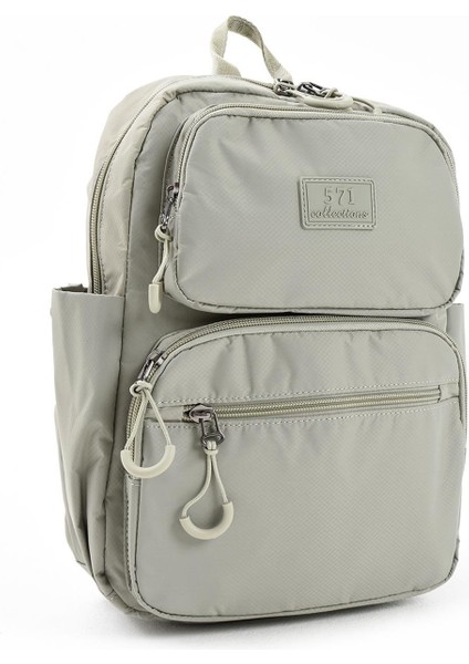 Ultra Hafif Şik ve Su Geçirmez Orta Boy Sırt Çantası Vizon Model: (571-13-9D) fırsatları