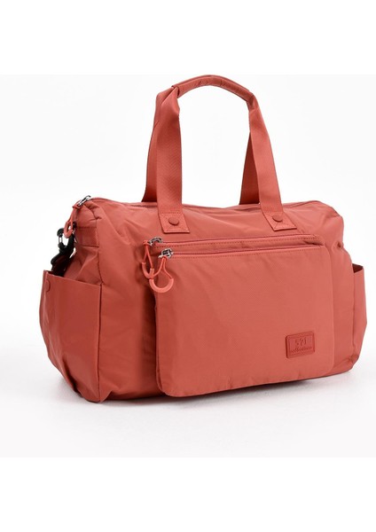 Ultra Hafif, Şık, Su Geçirmez Omuz ve Seyahat Çantası Büyük Boy kiremit Model: (571-13-9G) fırsatları