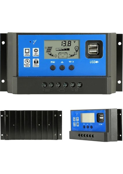 12V - 24V 50A Solar Şarj Kontrol Cihazı modelleri