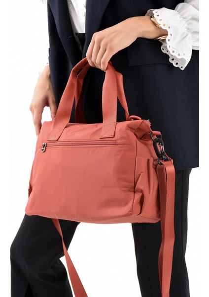 Ultra Hafif, Şık, Kadın Omuz Çantası (Çapraz Çanta) Kiremit Model: (571-13-9L) modelleri