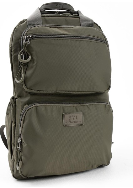 Ultra Hafif Şik ve Su Geçirmez Orta Boy Sırt Çantası Haki Yeşil Model: (571-13-9F) fırsatları