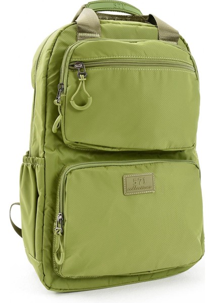 Ultra Hafif Şik ve Su Geçirmez Orta Boy Sırt Çantası Yeşil Model: (571-13-9F) fırsatları