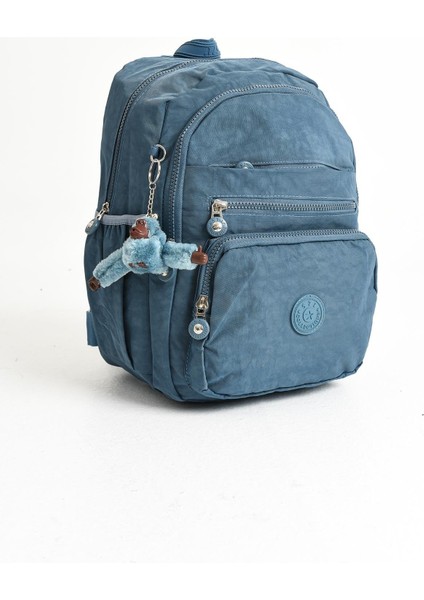 Ultra Hafif Orta Boy Sırt Çantası Çok Cepli Unisex Mavi (Model: 571-4B) indirimleri