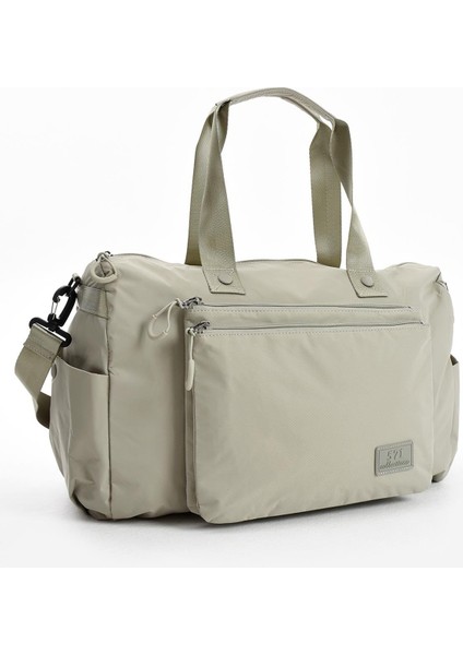 Ultra Hafif, Şık, Su Geçirmez Omuz ve Seyahat Çantası Büyük Boy Vizon Model: (571-13-9G) fırsatları