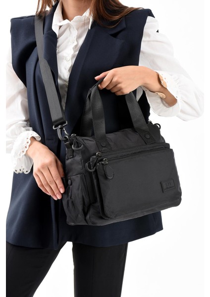 Ultra Hafif, Şık, Kadın Omuz Çantası (Çapraz Çanta) Siyah Model: (571-13-9L) fiyatları