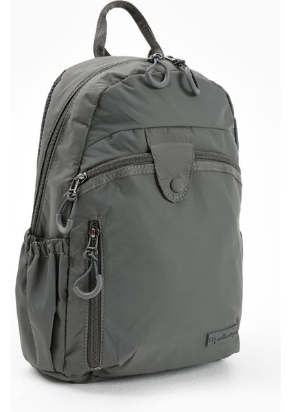 Ultra Hafif Şik ve Su Geçirmez Orta Boy Sırt Çantası Açık Gri Model: (571-13-9C) fırsatları