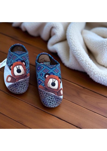 Gzr Kışlık Gondol Kadın Ev Terliği Desenli Rahat Yumuşak Esnek Terlik fırsatları