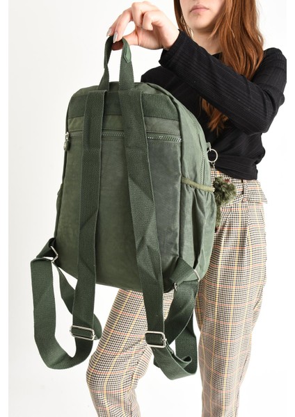 Ultra Hafif Orta Boy Sırt Çantası Çok Cepli Unisex Yeşil (Model: 571-4B) fiyatları