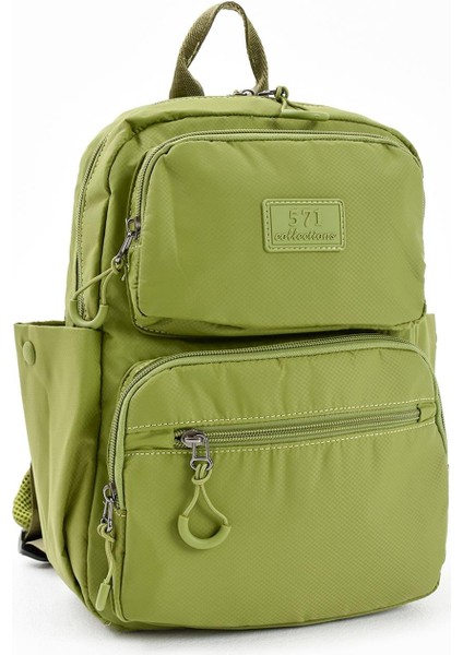 Ultra Hafif Şik ve Su Geçirmez Orta Boy Sırt Çantası Yeşil Model: (571-13-9D) fırsatları