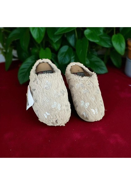 Gzr Kışlık Gondol Kadın Ev Terliği Desenli Rahat Yumuşak Esnek Terlik