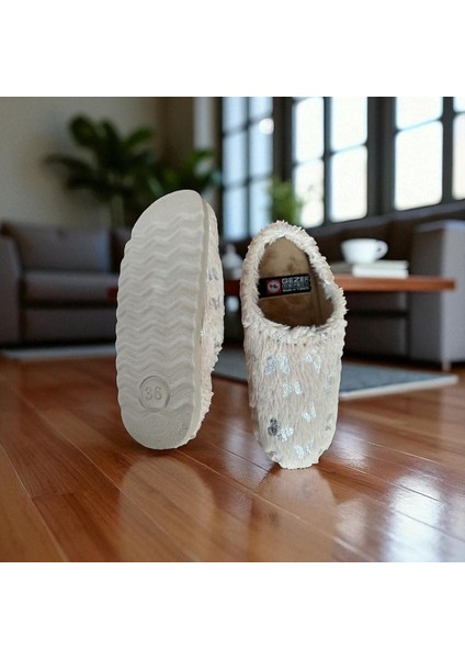 Gzr Kışlık Gondol Kadın Ev Terliği Desenli Rahat Yumuşak Esnek Terlik modelleri