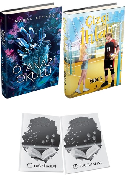 Çizgi Ihlali Ciltli ve Ephesus Ötanazi Okulu 1 Ciltli Maral Atmaca 2li Set + Hediyeli