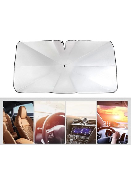 Citroen C-Elysee, Fiat Albea, Renault Thalia, Hyundai Accent Era, Ford Fusion Uyumlu Oto Şemsiye