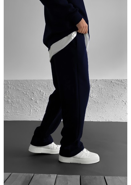 Stüssy Baskılı Baggy Lacivert Yazlık 3 Iplik Bol Kesim Düz Paça Mevsimlik Eşofman Altı RF0510 modelleri