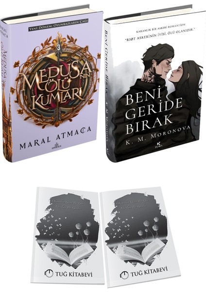 Beni Geride Bırak Ciltli ve Medusanın Ölü Kumları 3 Ciltli Maral Atmaca 2li Set + Hediyeli