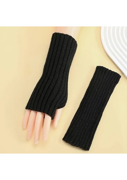 Kadın Örgü Şeritli Eldiven – Casual Dikişsiz Tasarım, Sıcak Tutan Akrilik Malzeme, Rahat Kol Tutucu, Outdoor ve Günlük Kullanıma Uygun Şık Kışlık Aksesuar fiyatları