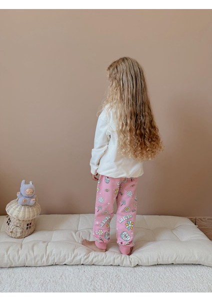 Karakter Desenli Uzun Kollu Kız Çocuk Alt Üst Takım indirimleri