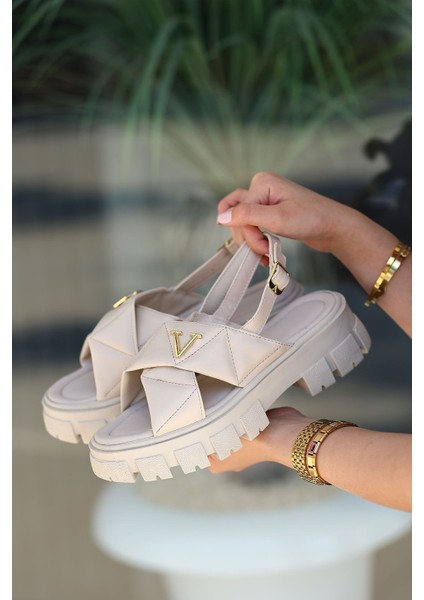 KCL-003 Kalın Tabanlı Sandalet modelleri