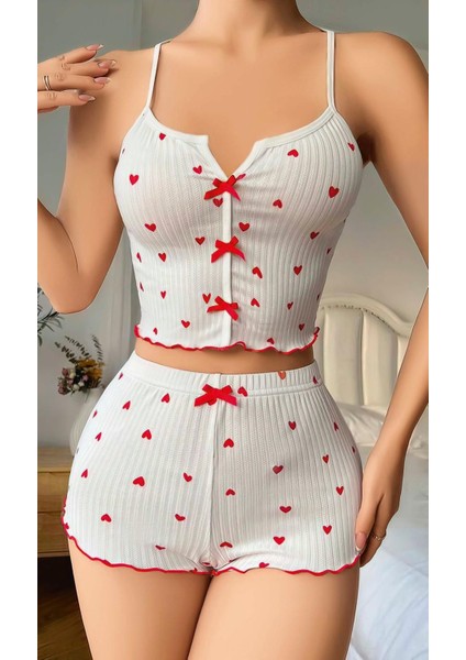 Ruselin 986 Kadın Fantazı Desanlı Pamuklı Pıjama