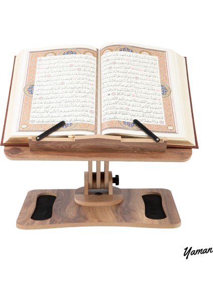 Miraç Rahle & Kitap Okuma Standı Masaüstü Ahşap Kuran Rahlesi Tablet Tutucu modelleri