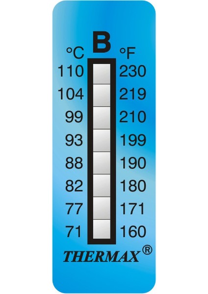 Thermax Sıcaklık Izleme Etiketi Indikatör