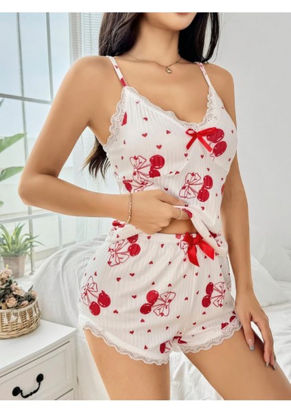 Lıly Bıanca 13107 Kadın Fantazı Desanlı Pamuklı Pıjama