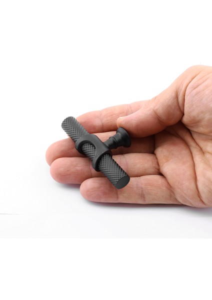Tek Vidalı Tırtıklı Mat Siyah Düğme Metal Kulp Çekmece Mobilya Mutfak Dolabı Dolap Kulbu Kulplar fırsatları