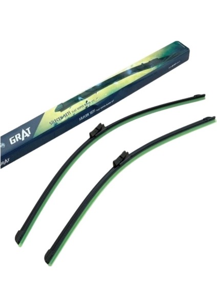 Silecek Takımı 650 mm / 400 mm – Citroën C3 (2009→) ve Renault Laguna Iıı (2007→) Uyumlu.