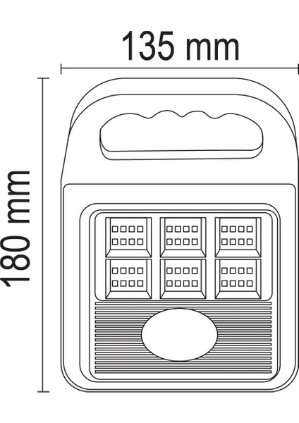 20W Solar Fener – 6500K, 320 Lümen, IP65, USB Şarjlı, Güneş Enerjili fiyatları